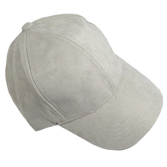August Caps Suede Dad Baseball Cap With Slider Buckle