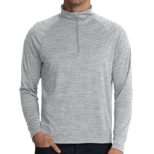 Charles River Men's Space Dye Performance Pullover 9763