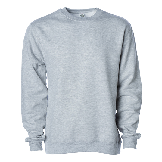 Independent Trading Co Midweight Crewneck Sweatshirt SS3000